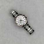 Men’s Multifunction Chronograph Watch – Black Dial 42mm Steel Edition