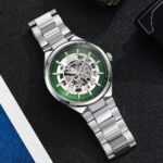 Premium Commuter Automatic Men’s Watch – 42mm Open Back Edition