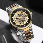Premium Commuter Automatic Men’s Watch – 42mm Open Back Edition