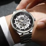 Premium Commuter Automatic Men’s Watch – 42mm Open Back Edition