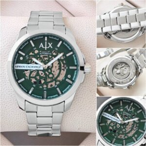 Men's Executive Open Back Automatic Watch – 42mm Metal Edition