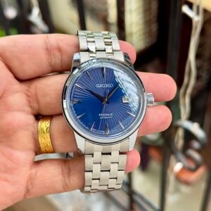 Presage Automatic Men's Watch – Royal Blue Sunburst 40mm