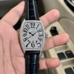 Luxury Designer Men’s Watch – Premium Swiss Quartz & AD Studded Bezel