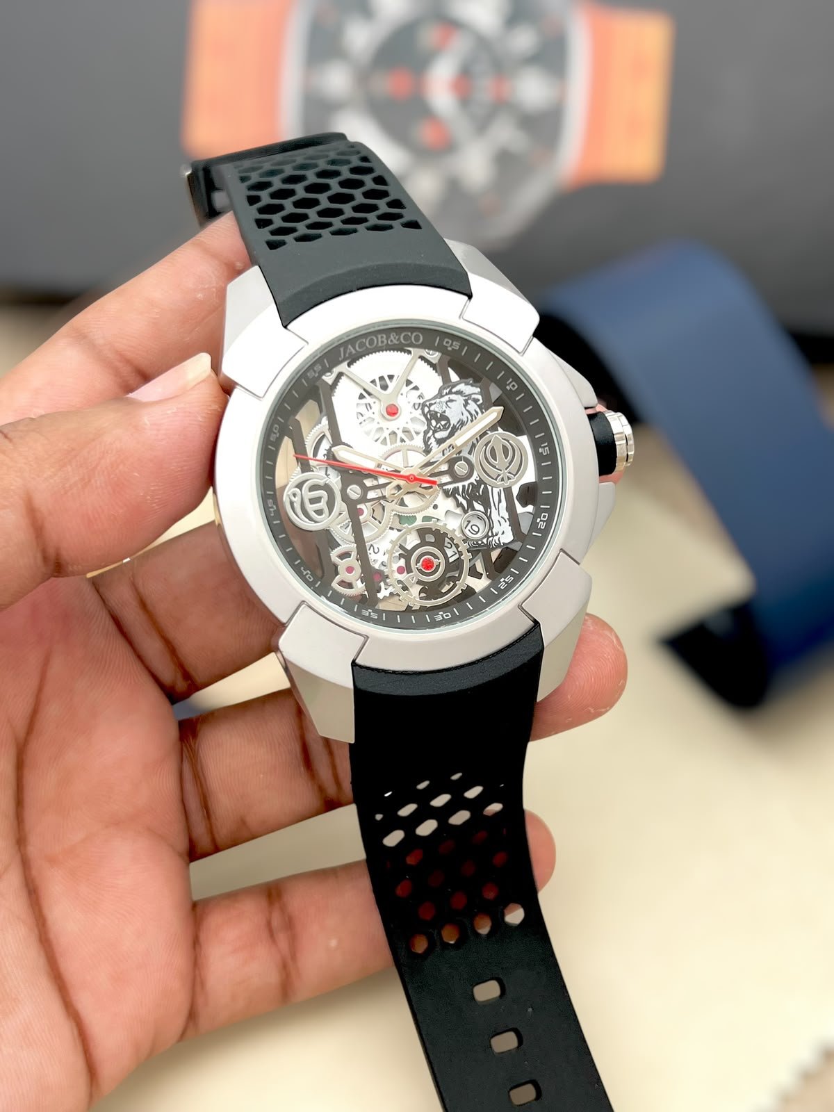 USA Limited Edition Men's Watch – 43mm Premium Silicone Strap