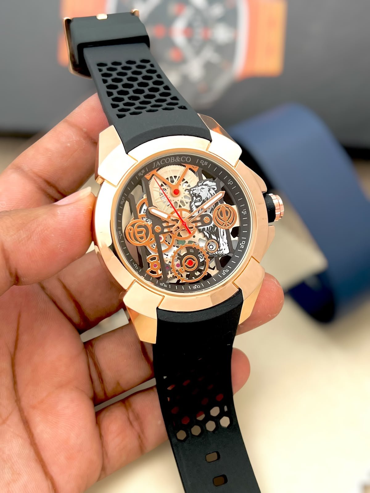 USA Limited Edition Men's Watch – 43mm Premium Silicone Strap