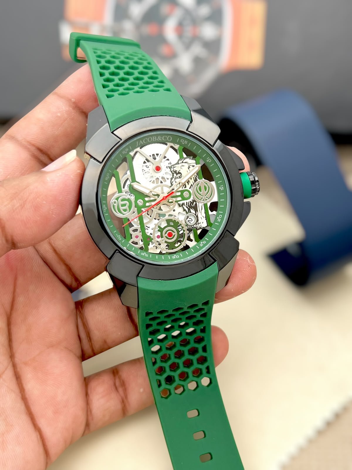 USA Limited Edition Men's Watch – 43mm Premium Silicone Strap