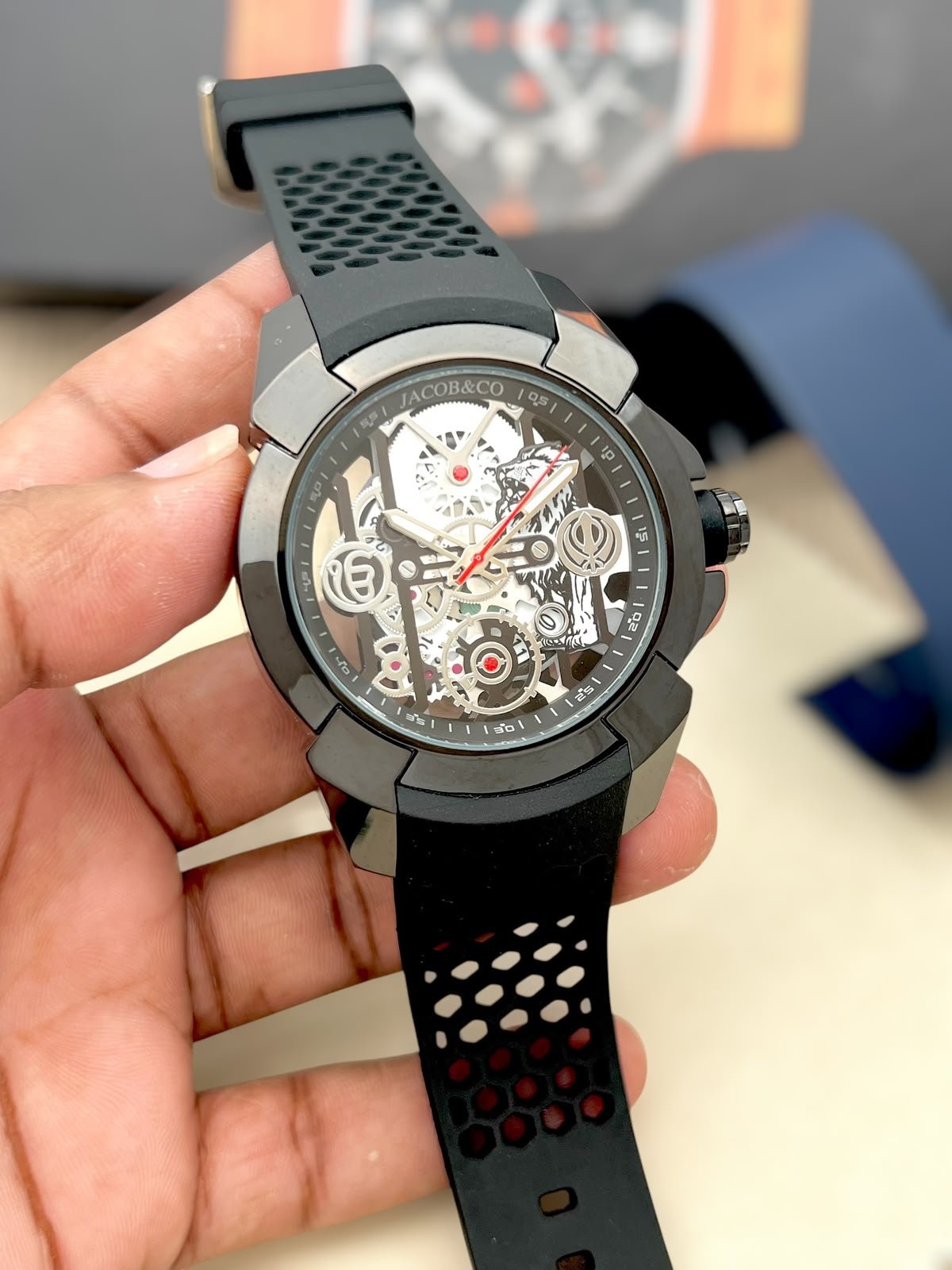 USA Limited Edition Men's Watch – 43mm Premium Silicone Strap