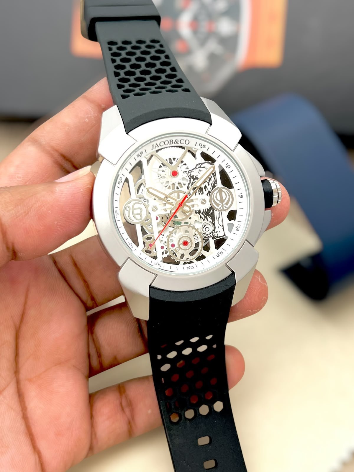 USA Limited Edition Men's Watch – 43mm Premium Silicone Strap