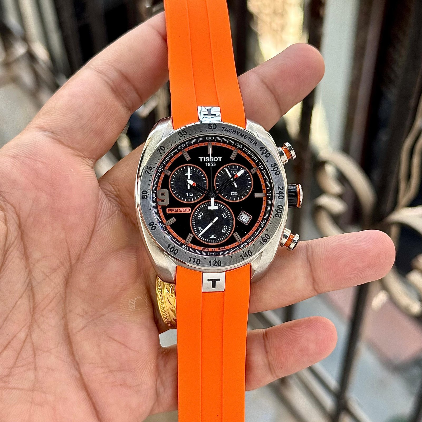 Tony Parker Edition Sport Chronograph – Black Dial & Orange Strap