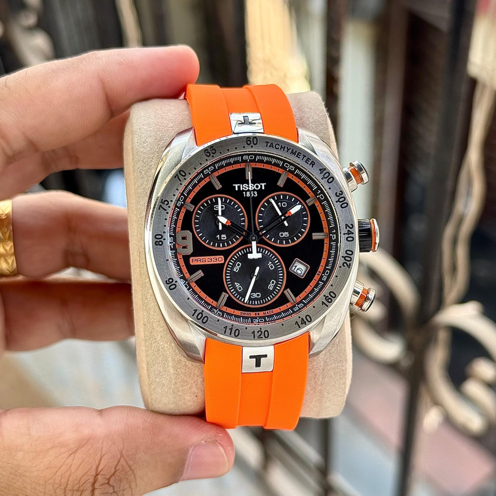 Tony Parker Edition Sport Chronograph – Black Dial & Orange Strap