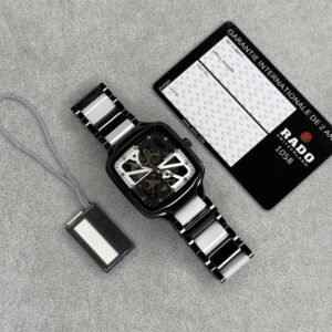 True Square Open Heart Men's Watch – High-Tech Full Ceramic Edition