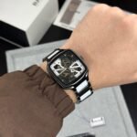 True Square Open Heart Men’s Watch – High-Tech Full Ceramic Edition