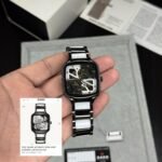 True Square Open Heart Men’s Watch – High-Tech Full Ceramic Edition