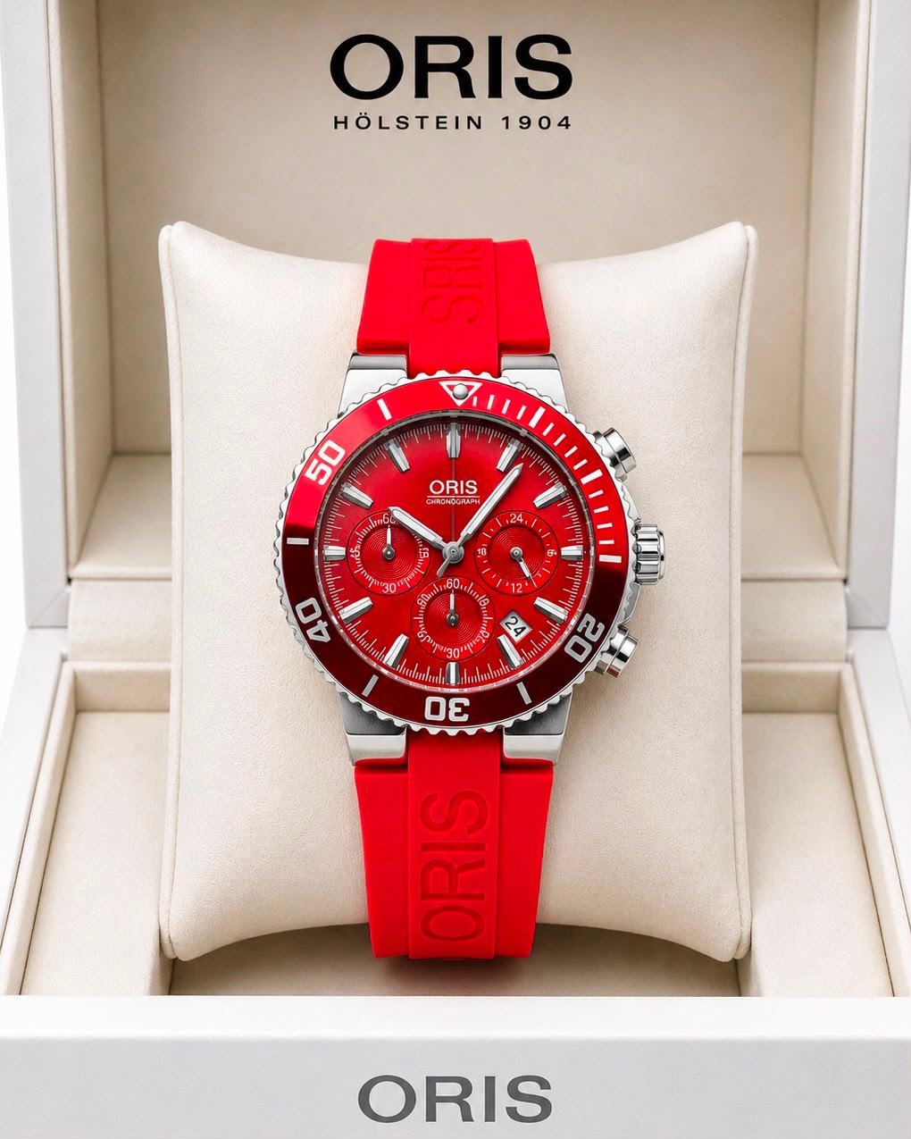 Premium Super Slim Men's Analog Watch – Fibre Strap & Solid Steel Back