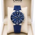 Premium Super Slim Men’s Analog Watch – Fibre Strap & Solid Steel Back