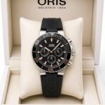 Premium Super Slim Men’s Analog Watch – Fibre Strap & Solid Steel Back