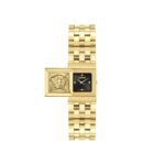 Reveal Asymmetrical Women’s Watch – Green Dial & Golden Bracelet