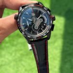 Grand Carrera Calibre 36 Racing Men’s Chronograph – Black Leather