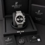 Big Bang Premium Chronograph Men’s Watch – 44mm Steel & Silicone Edition