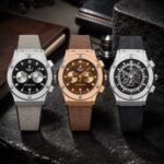 Big Bang Premium Chronograph Men’s Watch – 44mm Steel & Silicone Edition