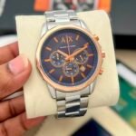 Modern Chronograph Men’s Watch – Adjustable Metal Strap Edition