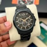 Modern Chronograph Men’s Watch – Adjustable Metal Strap Edition