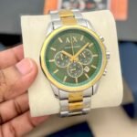 Modern Chronograph Men’s Watch – Adjustable Metal Strap Edition