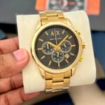 Modern Chronograph Men’s Watch – Adjustable Metal Strap Edition
