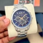 Modern Chronograph Men’s Watch – Adjustable Metal Strap Edition