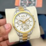 Modern Chronograph Men’s Watch – Adjustable Metal Strap Edition