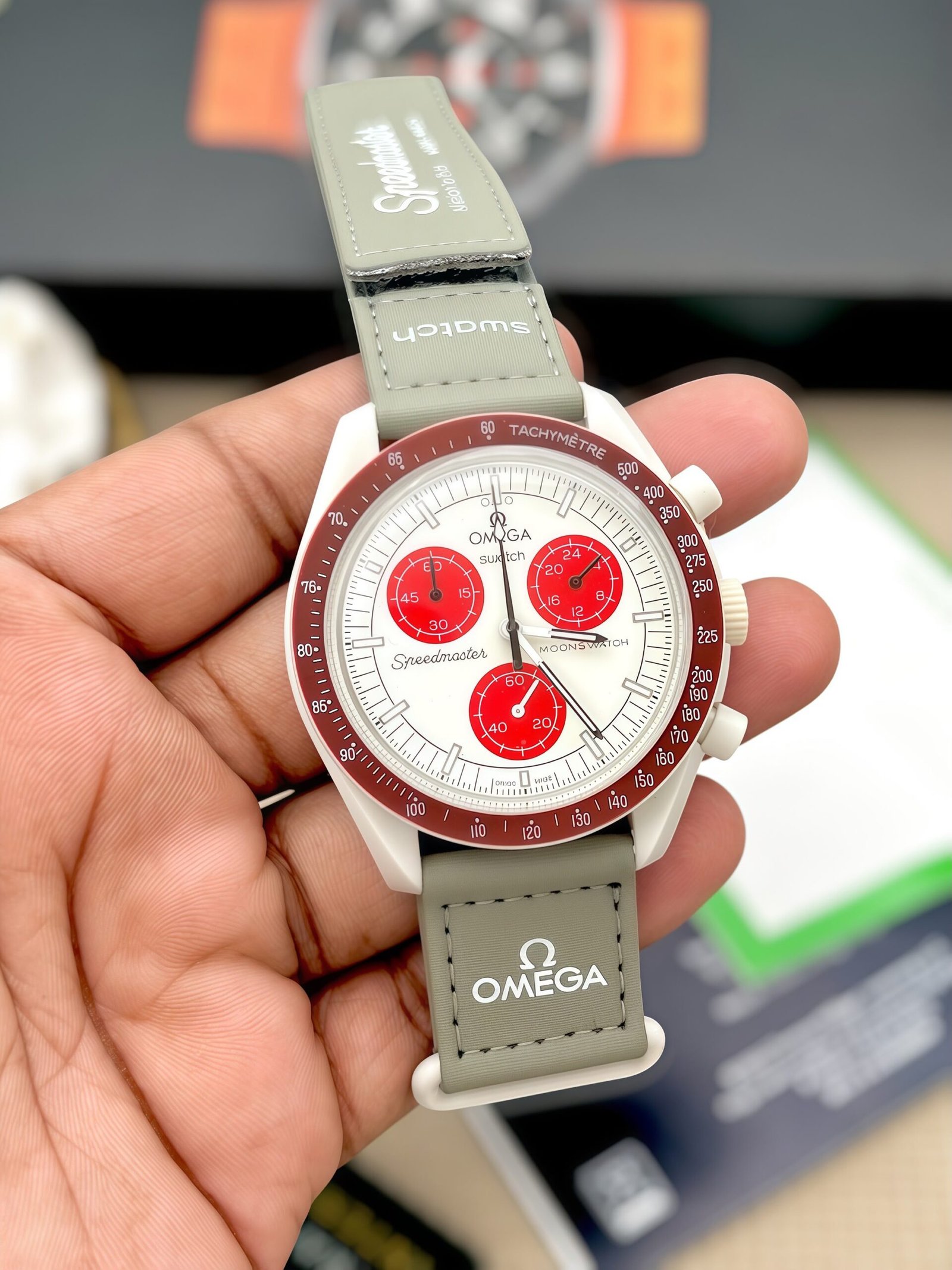 Mission to the Moon Chronograph – Sporty Fabric Strap Edition