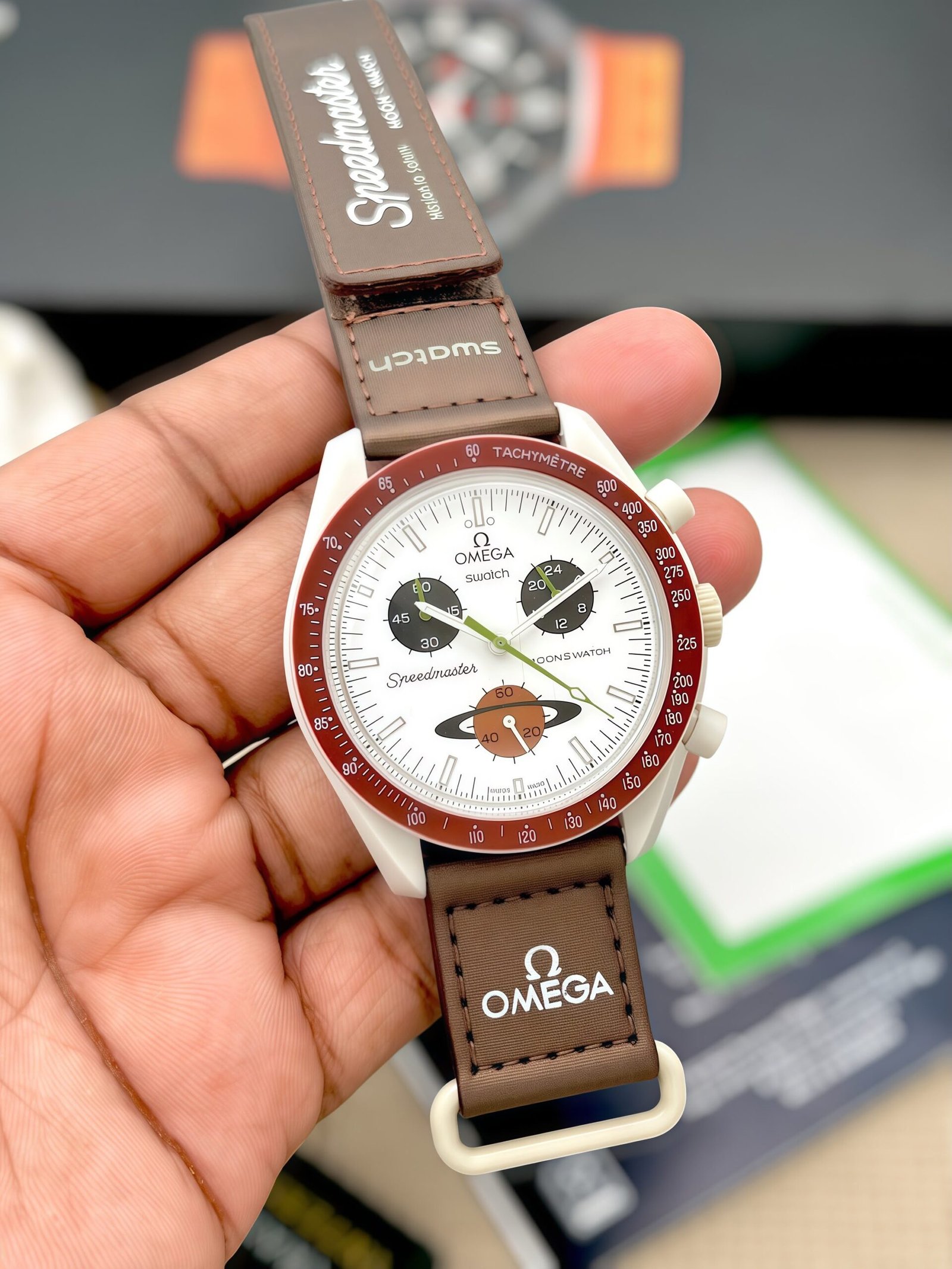 Mission to the Moon Chronograph – Sporty Fabric Strap Edition