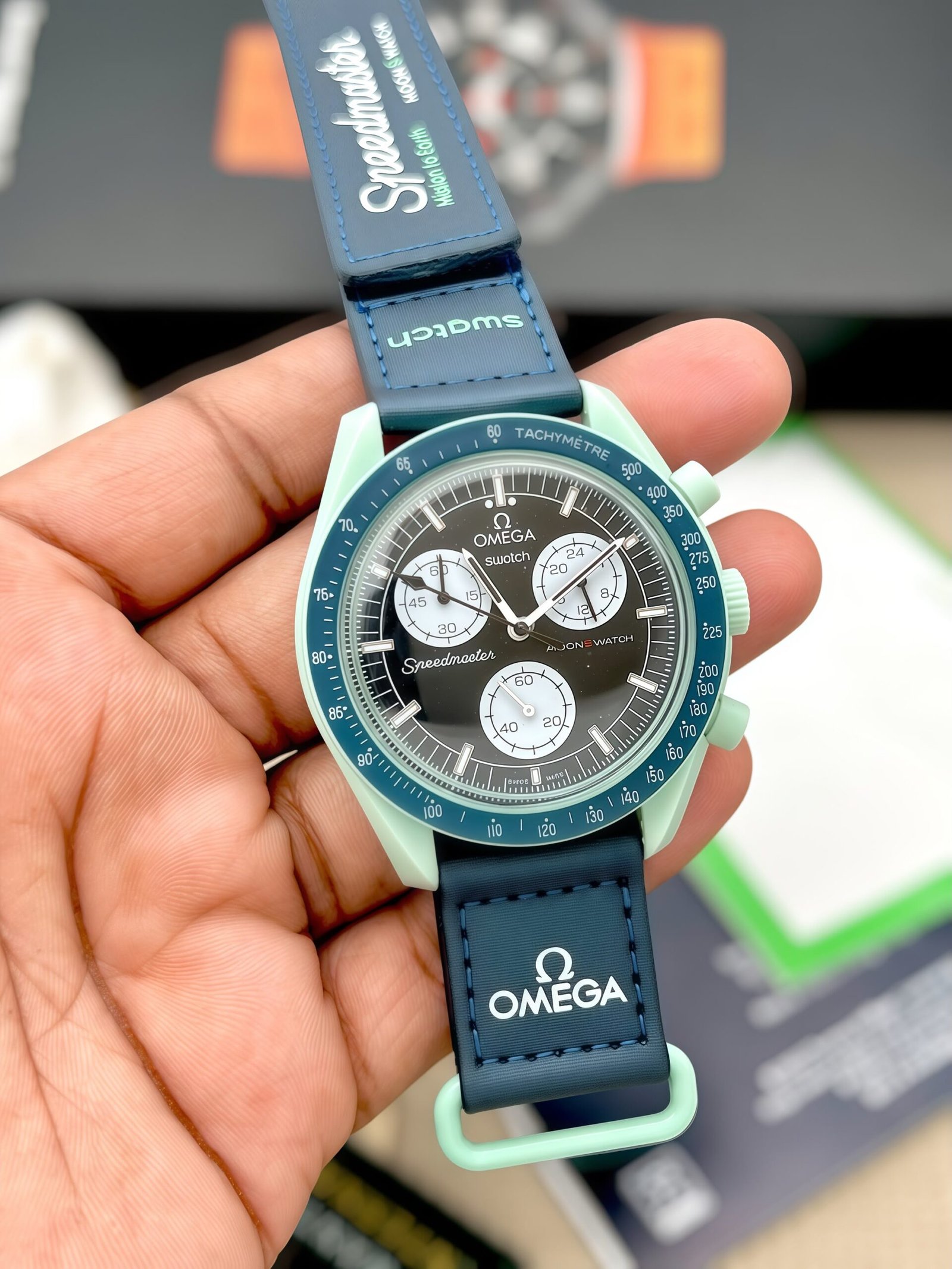 Mission to the Moon Chronograph – Sporty Fabric Strap Edition