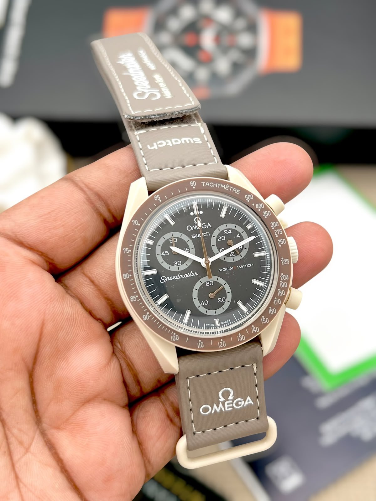 Mission to the Moon Chronograph – Sporty Fabric Strap Edition