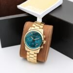 Hunger Stop Edition Women’s Chronograph – Gold & Turquoise 38mm
