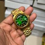 Premium Day-Date Men’s Watch – 43mm ZigZag Bezel Edition
